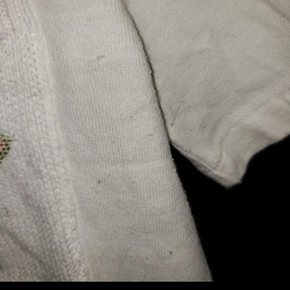 Zara Star Wars embroidered The child Grogu white t-shirt medium - Picture 4 of 5